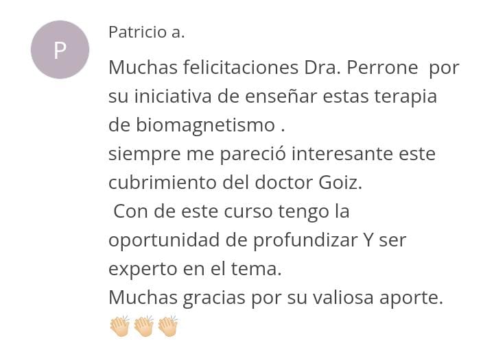 Testimonios 2 terapia con imanes